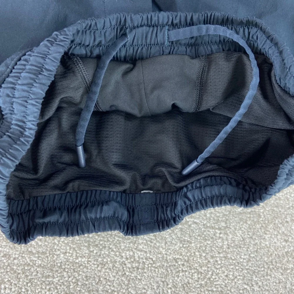 Lululemon Pace Breaker Shorts Mens S Black Lined Athletic Running